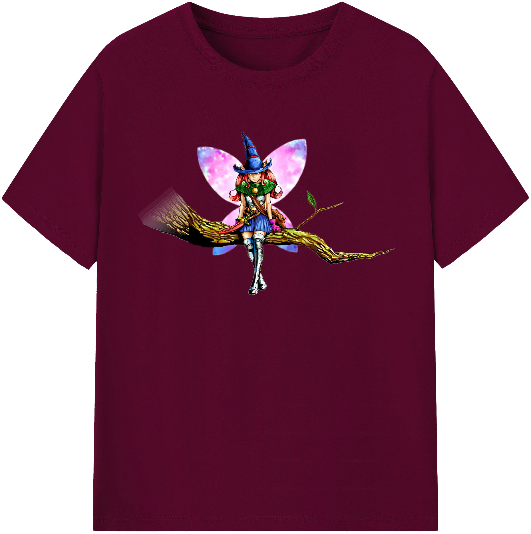 （画像用） 遊☆戯☆王 Yu-Gi-Oh! レディースカジュアルプリントTシャツ（綿100％）